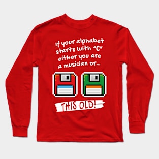 Alphabet starts with “C” Long Sleeve T-Shirt